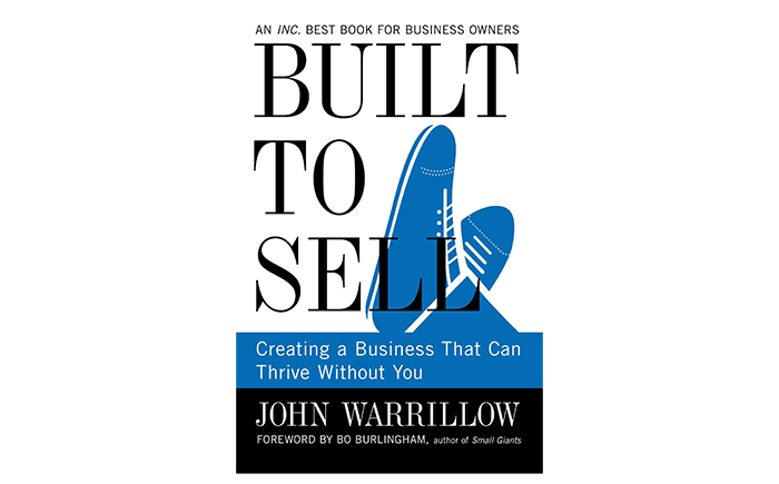 Built To Sell book cover - top books for strartups