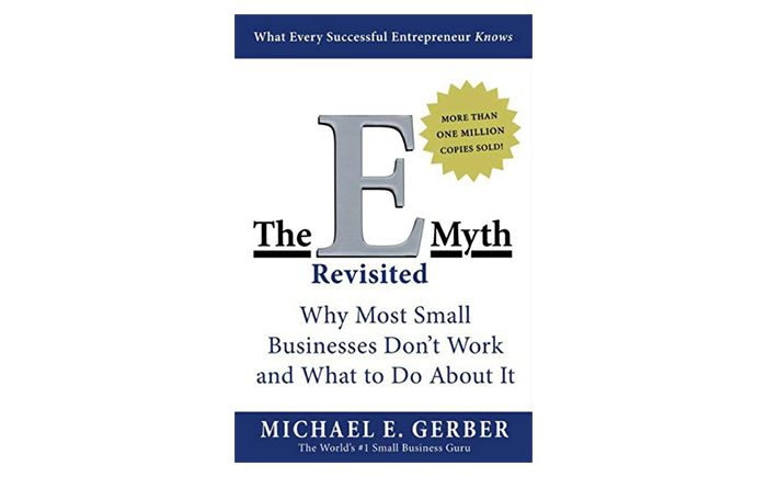 The E-Myth Revisited book cover - must read books for startups