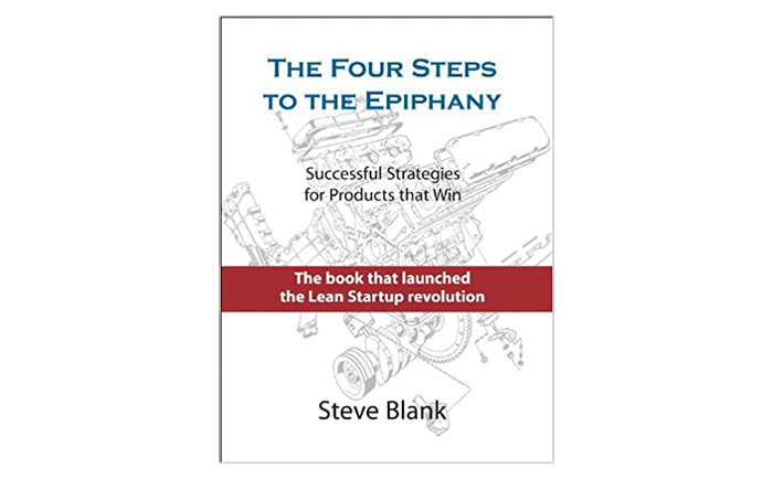 The Four Steps to the Epiphany book cover - top books for startup founders