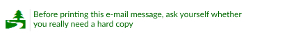 Green Email signature Footer example 1