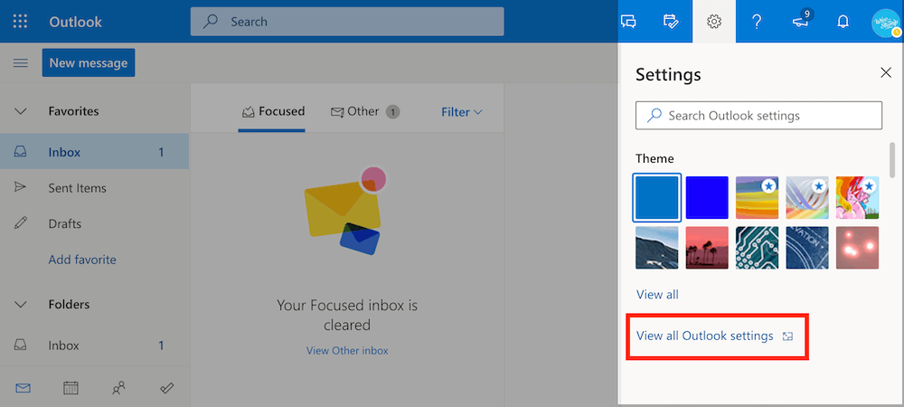 Add email signature to Outlook 365 and Outlook web app (OWA)- step 1