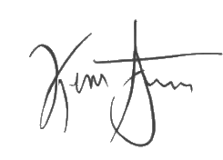 Kevin Systrom signature