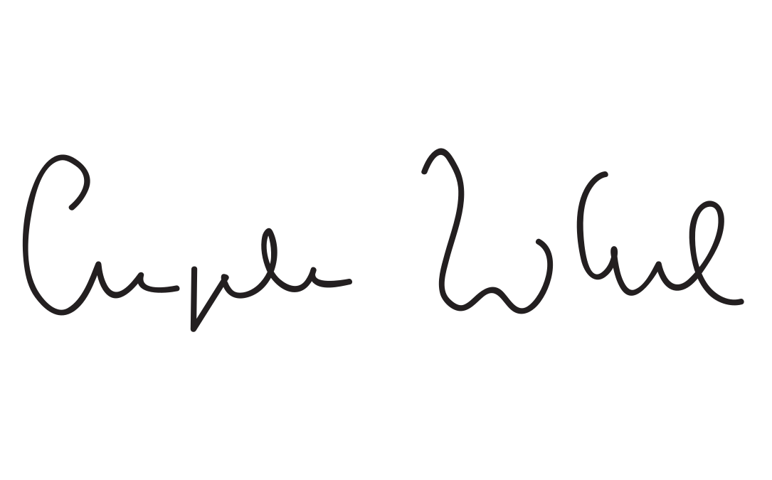 Angela Merkel Signature