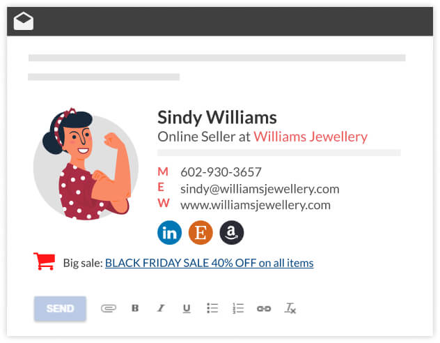 Wisestamp award winning email signature generator