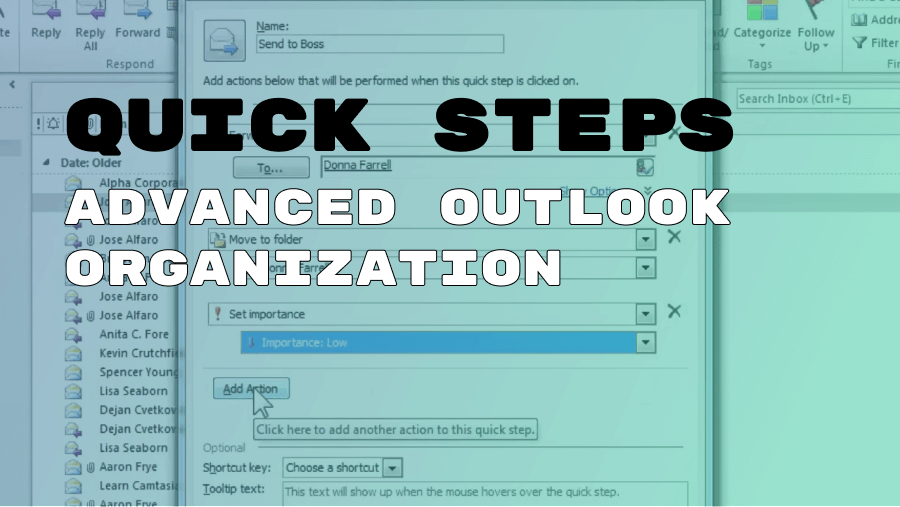 Quick Steps_ advanced outlook organization
