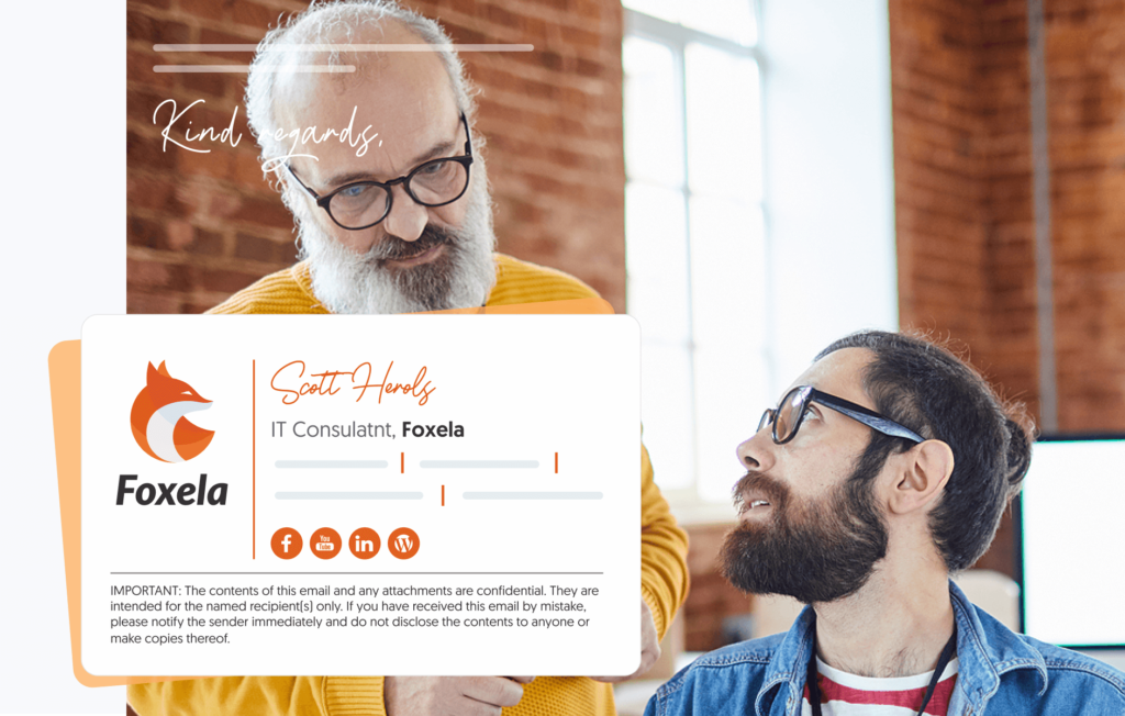 consultant email signature examples