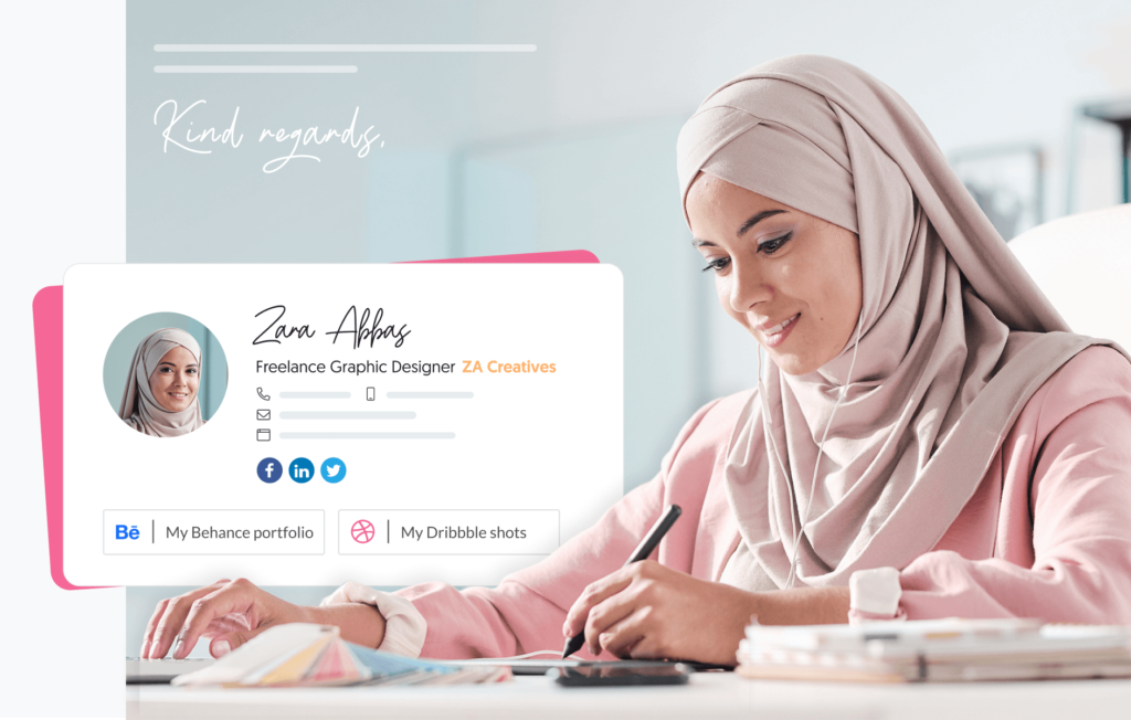 graphic designer email signature