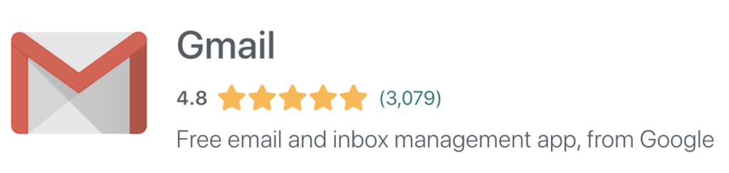 gmail email review 