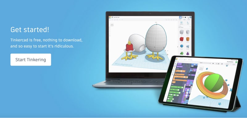 tinkerCAD for 3d and 2d modeling for beginners