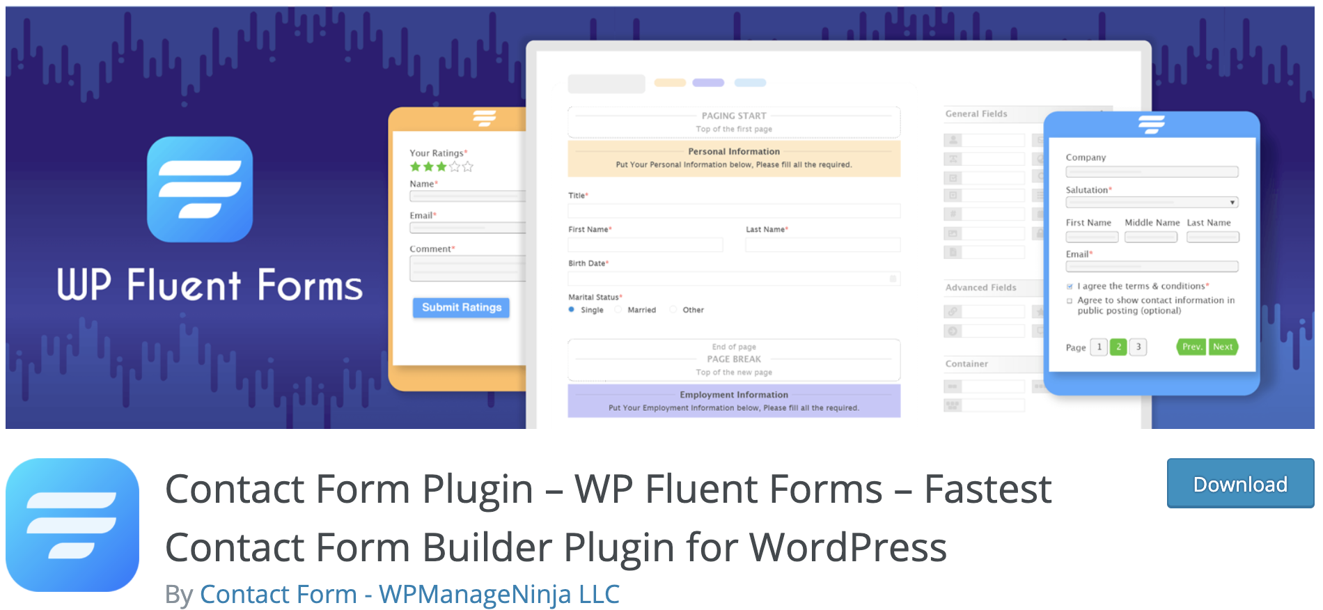 fluent forms payment solution plug in on wordpress