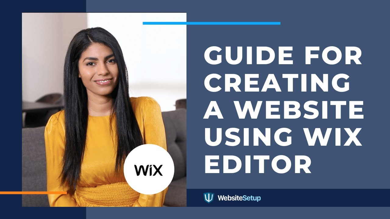 Use Wix the website builder to build a site