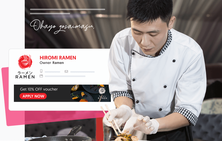 clickable email signature examples