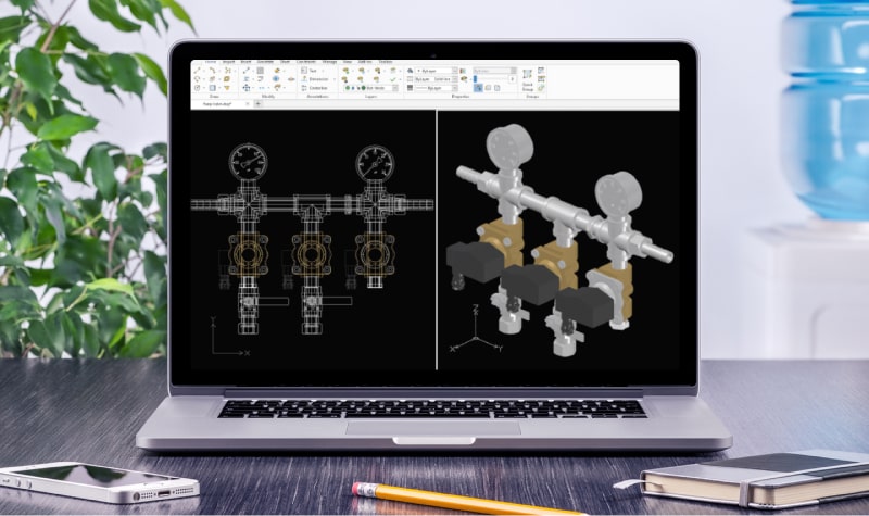 DraftSight affordable CAD tool with 2D drafting and 3D design.
