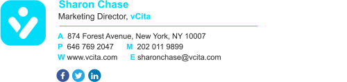 vcita cool GIF email signature example