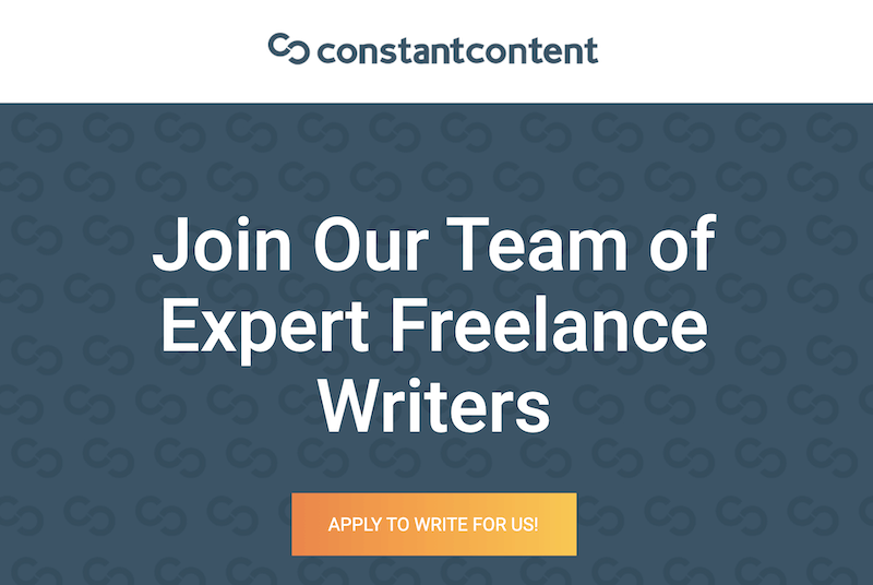 Constant content - online writing jobs