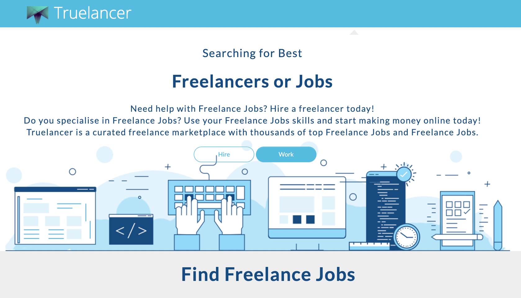 Truelancer - Find Freelance Jobs - best sites
