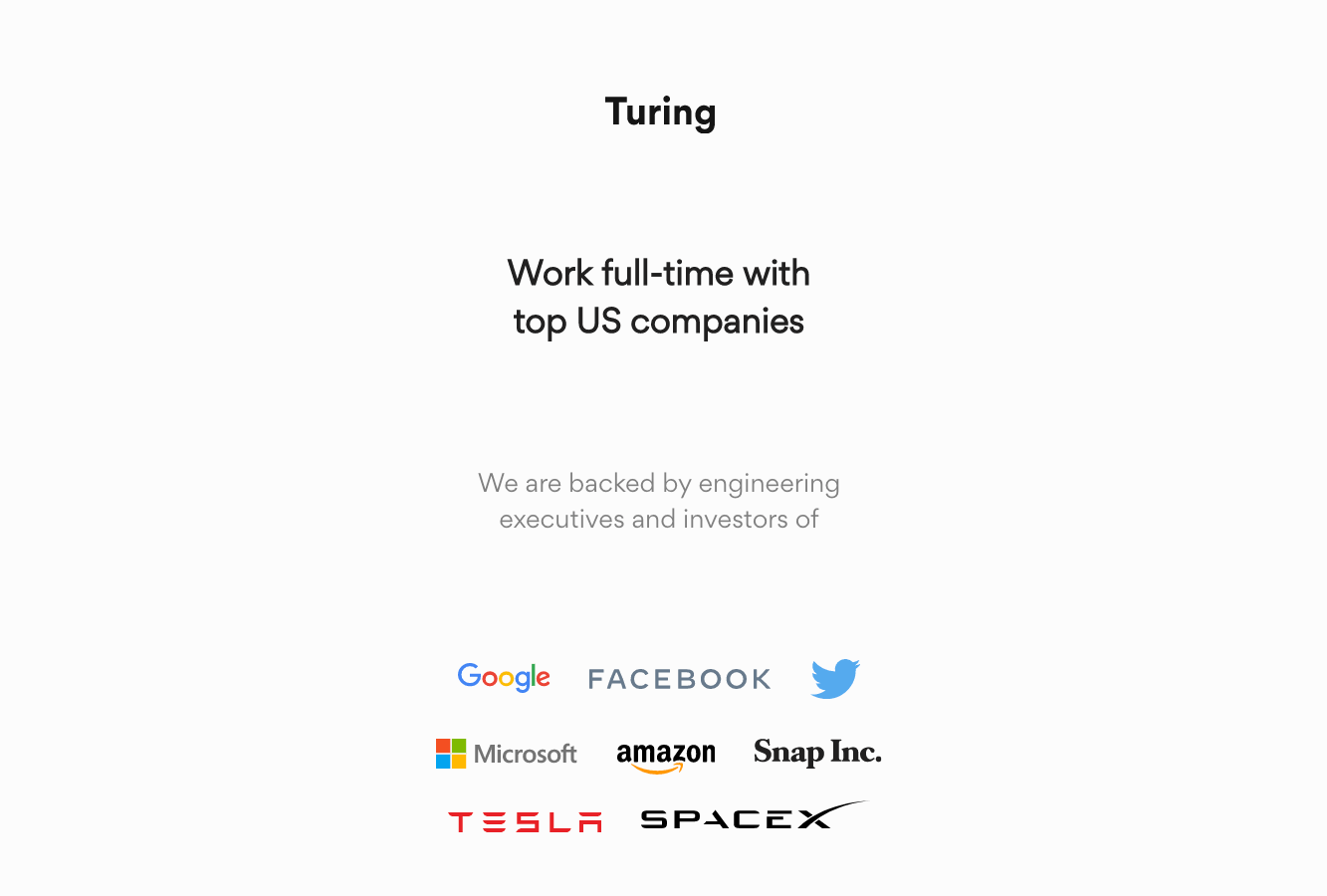 Turing - best developers freelance website