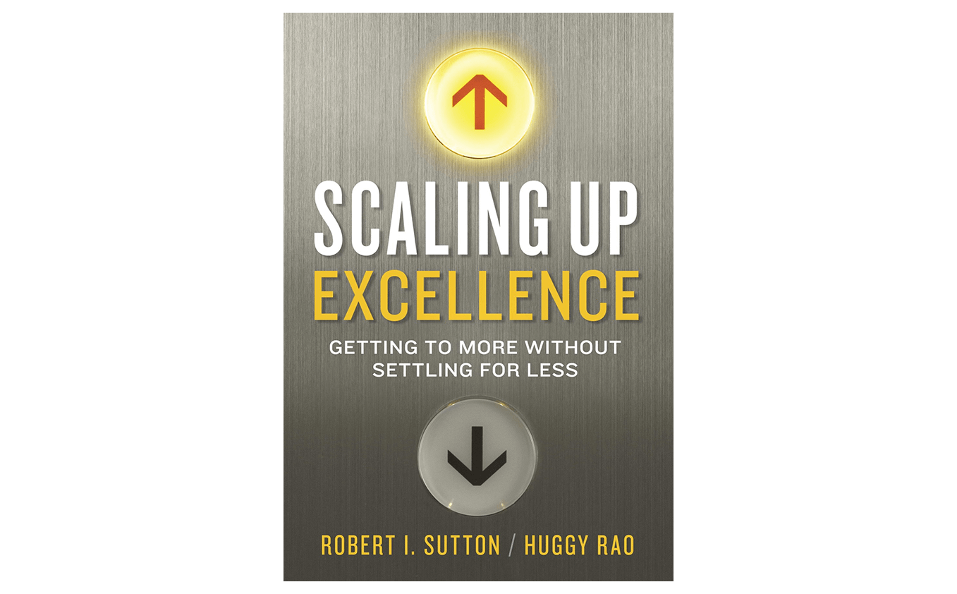 scaling up excellence - best book for scaling up a small business
