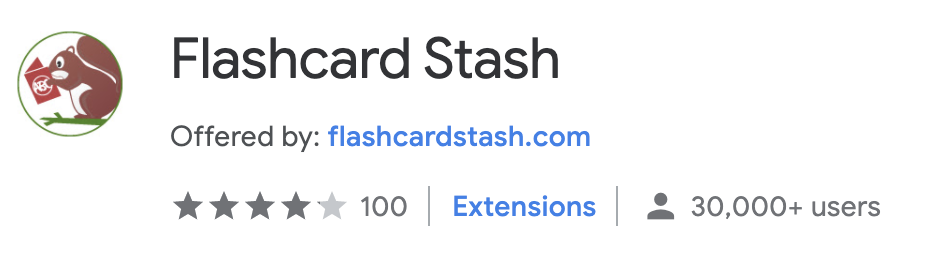best chrome extension flashcard