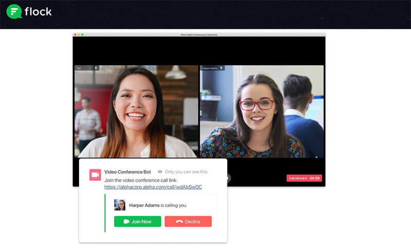 free video conferencing apps - flock