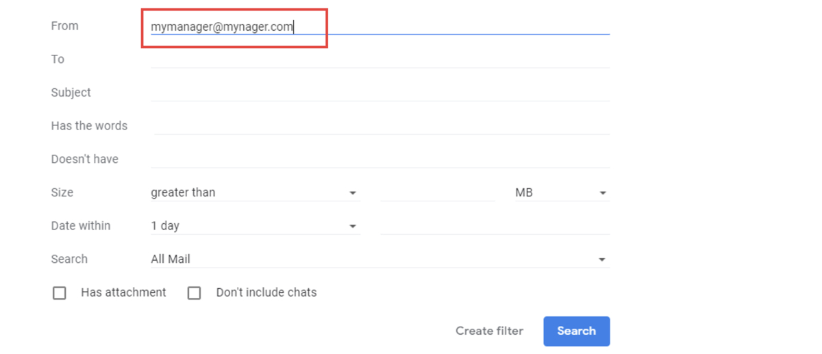 add filters to sort labels in Gmail