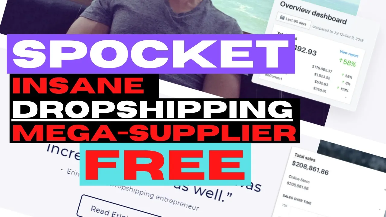 Spocket is a website that handles a dropshipping marketplace