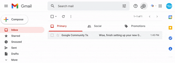 Create a folder in gmail