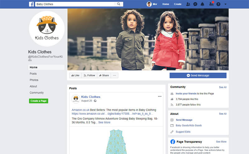 facebook business page Social media marketing