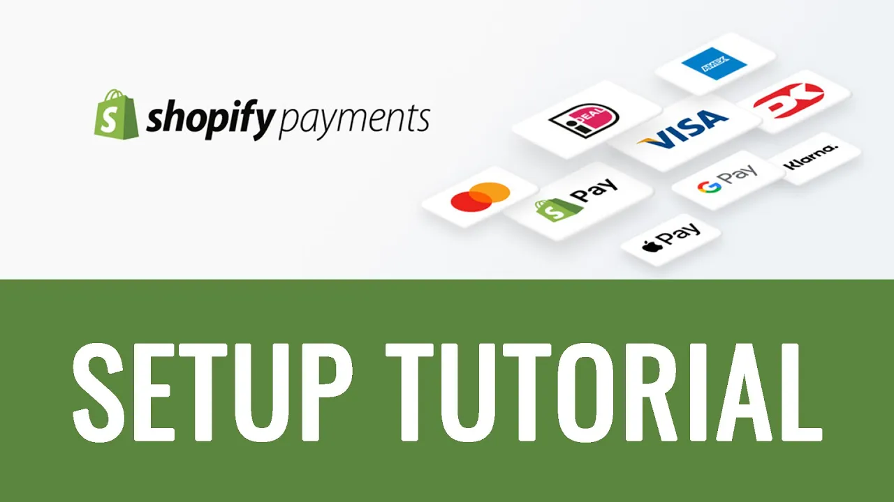 Ecommerce online payment options - shopify setup tutorial