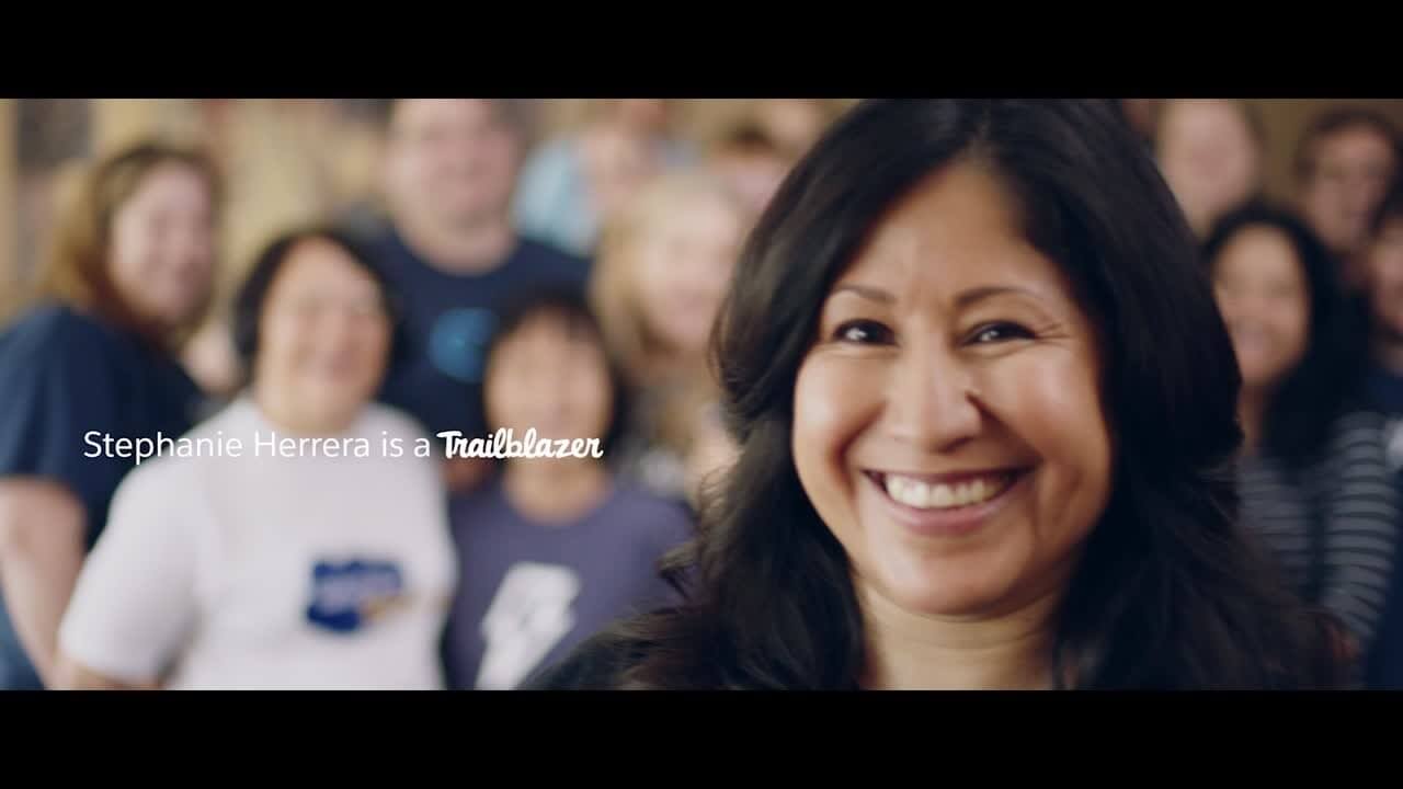 Testimonials video example by Salesforce