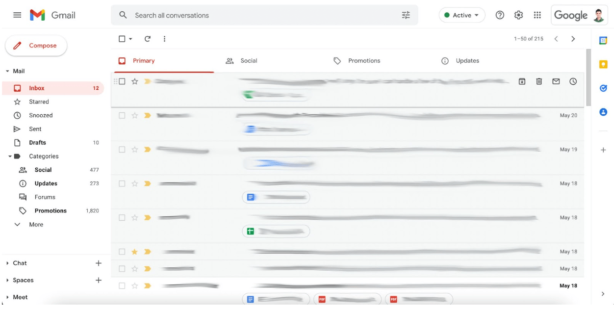 Gmail Design