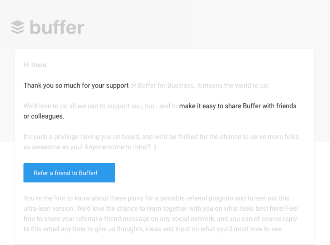 buffer email template example