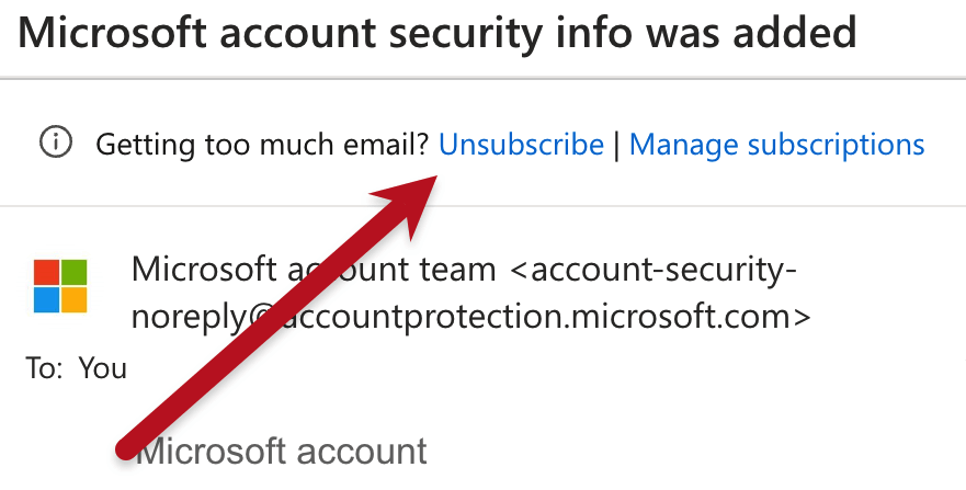 unsubscribe gmail header