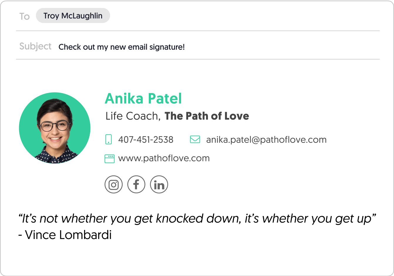 how to add a quote to your email signature in gmail