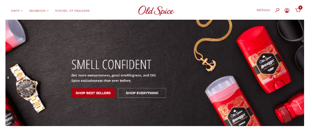 old spice branding