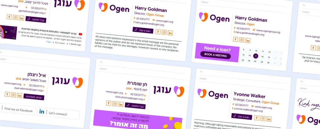 Ogen email signatures