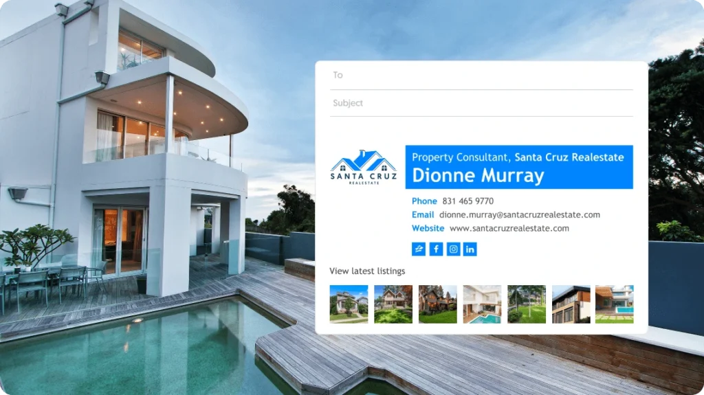 email signature manager solutions for real estate industry