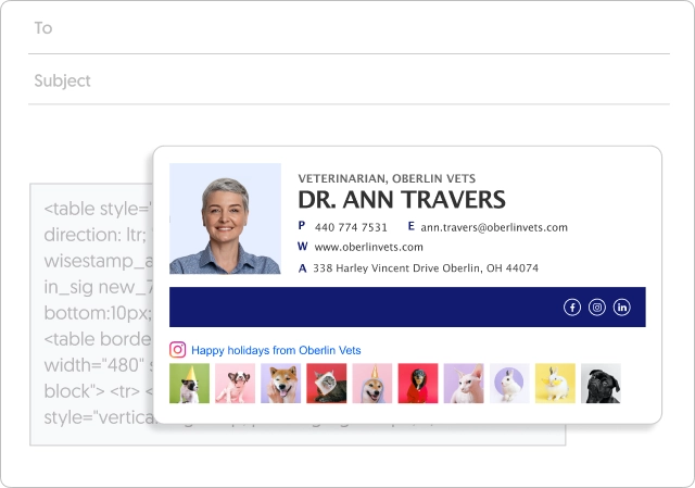 How to Design a Custom HTML Email Signature