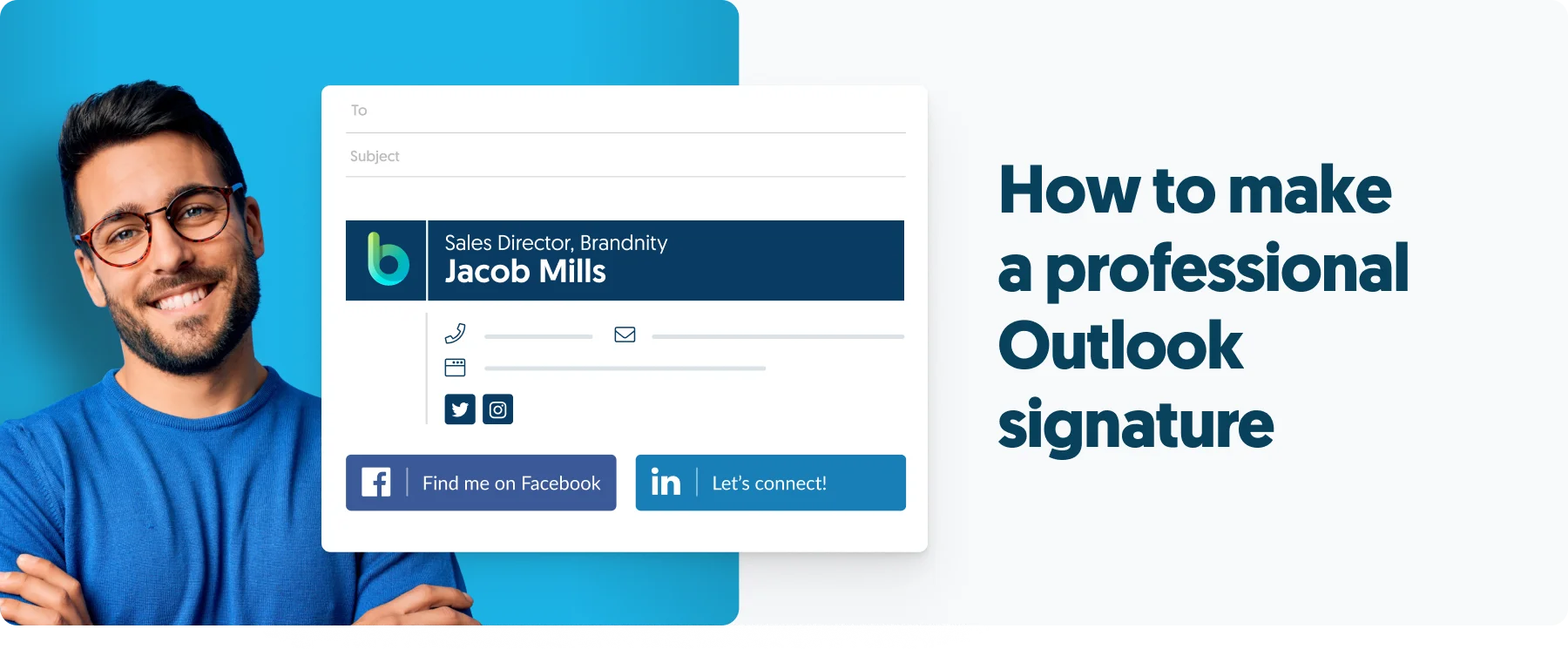 how to make a professional Outlook signature