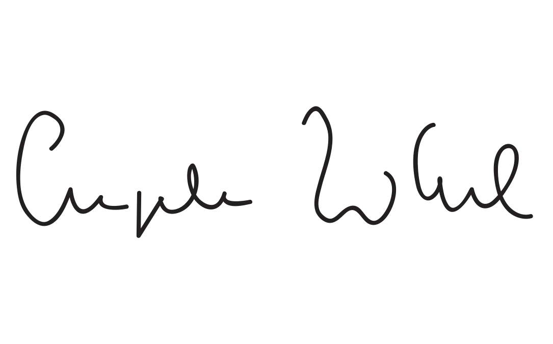 Angela Merkel Signature