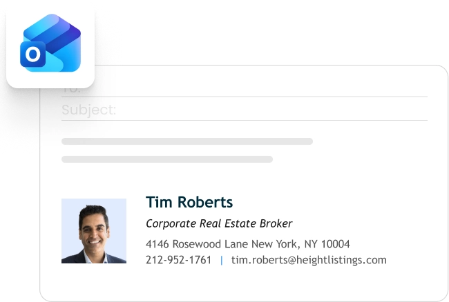 Setup Automatic Signatures in Outlook large