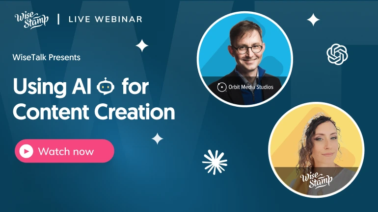 Using AI for Content Creation Image