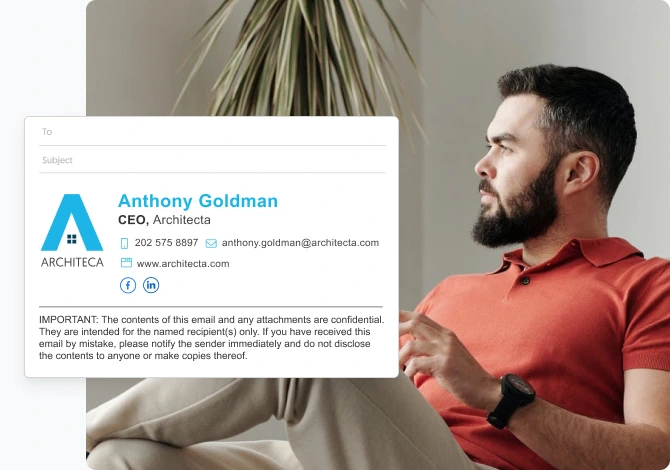 ceo email signature examples