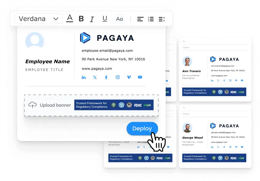 WiseStamp email signature manager and designer