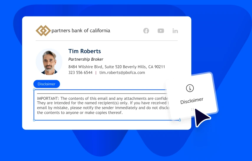 WiseStamp finance CTA