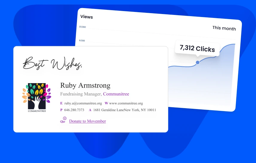 WiseStamp nonprofits CTA
