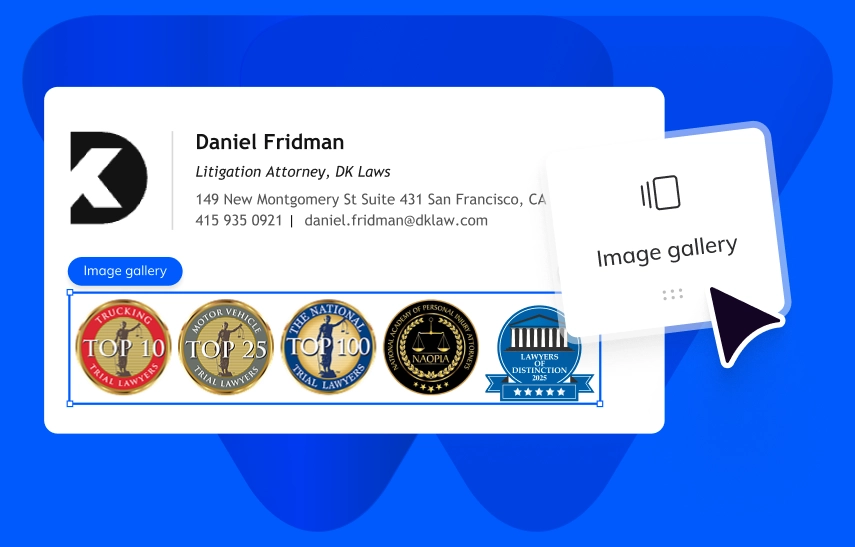 WiseStamp Law firms CTA