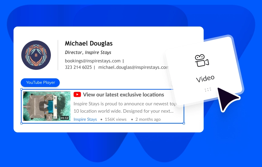 WiseStamp tourism CTA