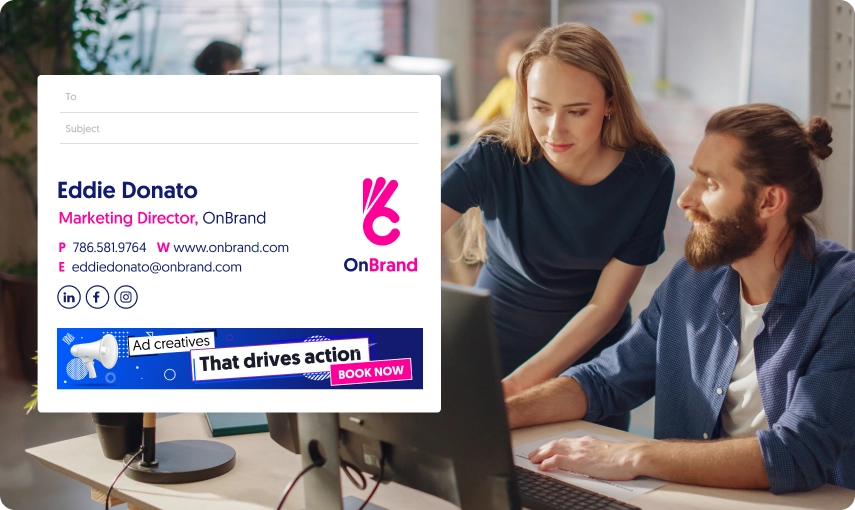 WiseStamp header image for Marketing Agencies