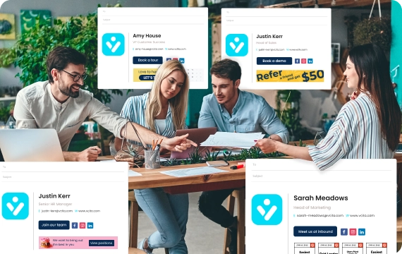 WiseStamp aligning companies email signatures